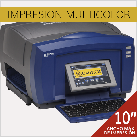 Equipo de Impresión Multicolor Brady BBP85