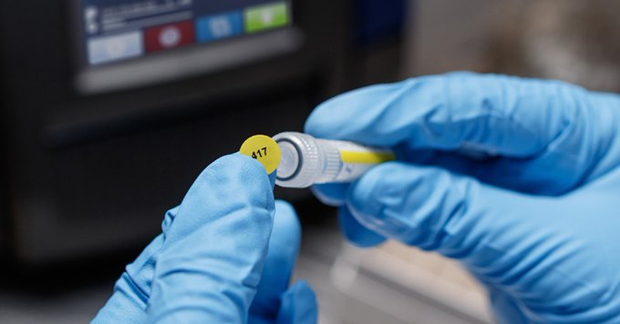 Identificación con colores para laboratorios